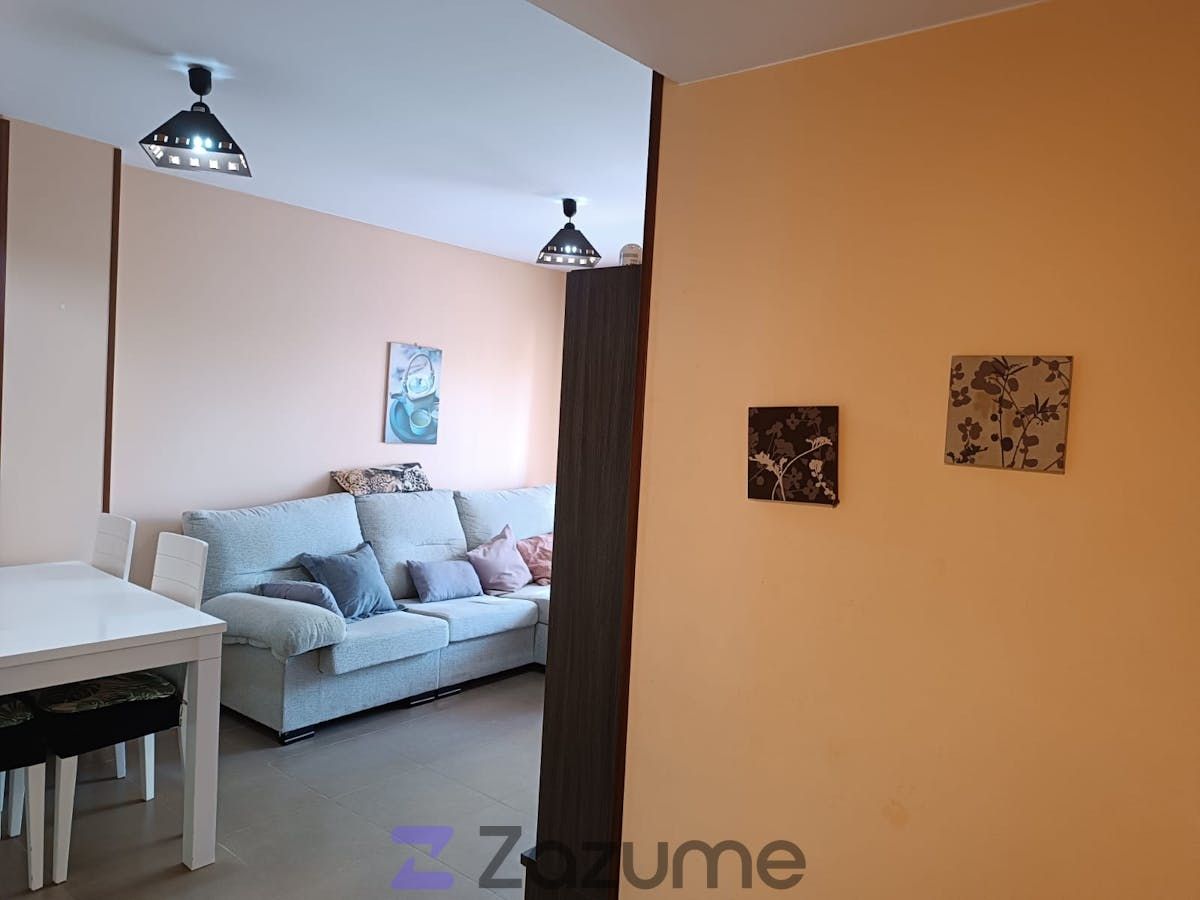 Sala de estar de Piso de alquiler en Burriana / Borriana con Aire acondicionado, Terraza y Amueblado