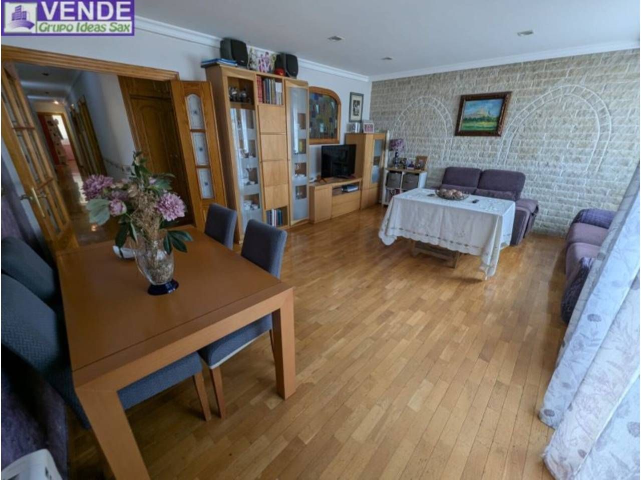 Living room of Flat for sale in Sax  with Air Conditioner, Heating and Furnished