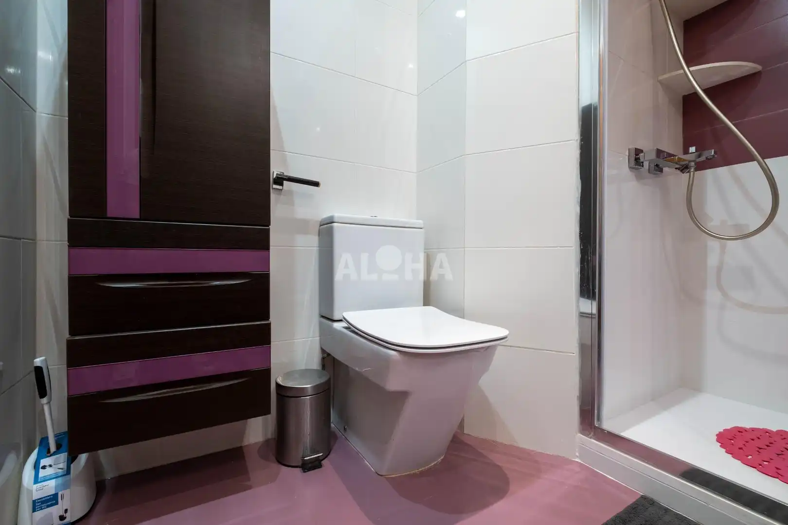 Baño de Piso de alquiler en Valencia con Calefacción, Amueblado y Balcón