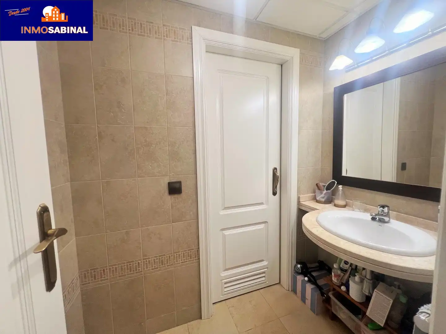 Baño de Apartamento en venta en Vícar con Aire acondicionado, Calefacción y Jardín privado