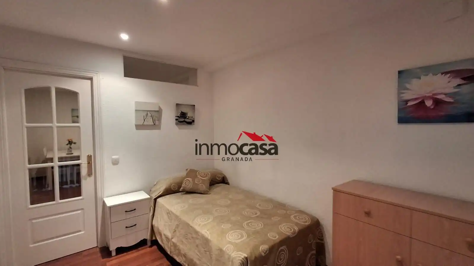 Schlafzimmer von Wohnung zur Miete in Granada mit Klimaanlage und Möbliert