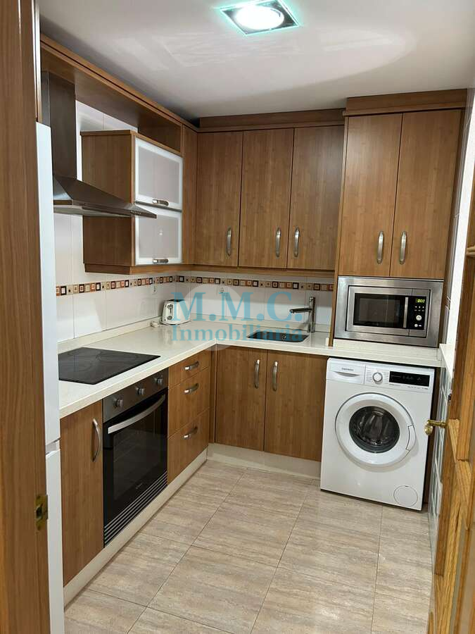 Kitchen of Flat to rent in Roquetas de Mar  with Furnished and Balcony