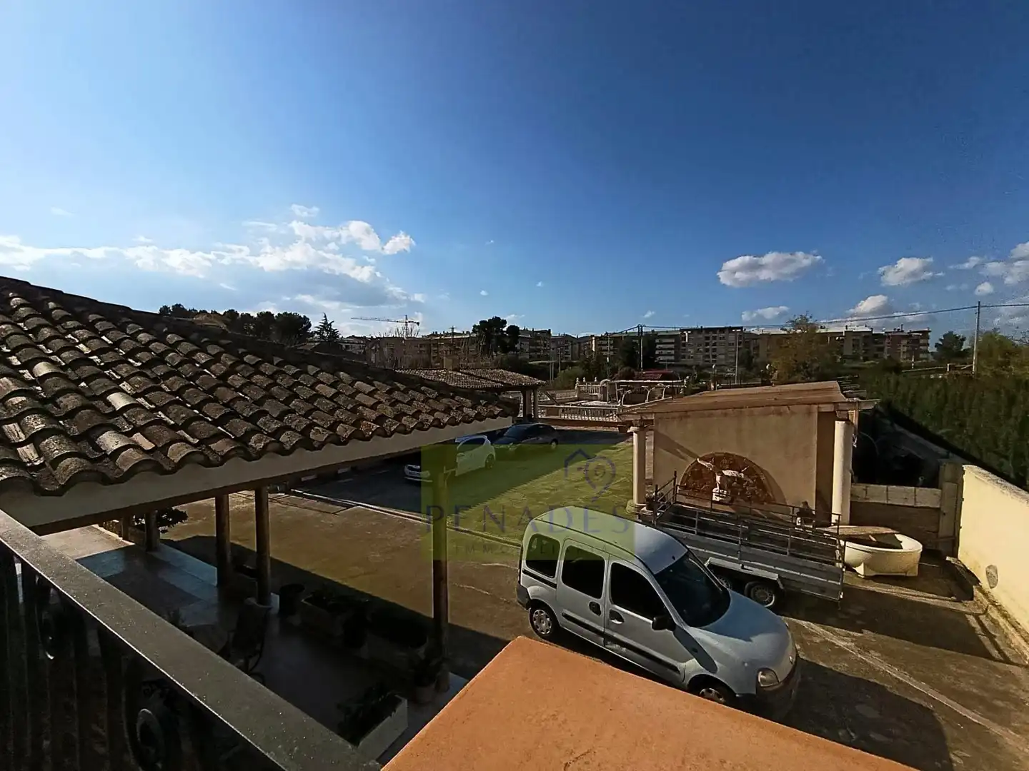 Terrassa de Casa o xalet en venda en Ontinyent amb Aire condicionat, Jardí privat i Terrassa