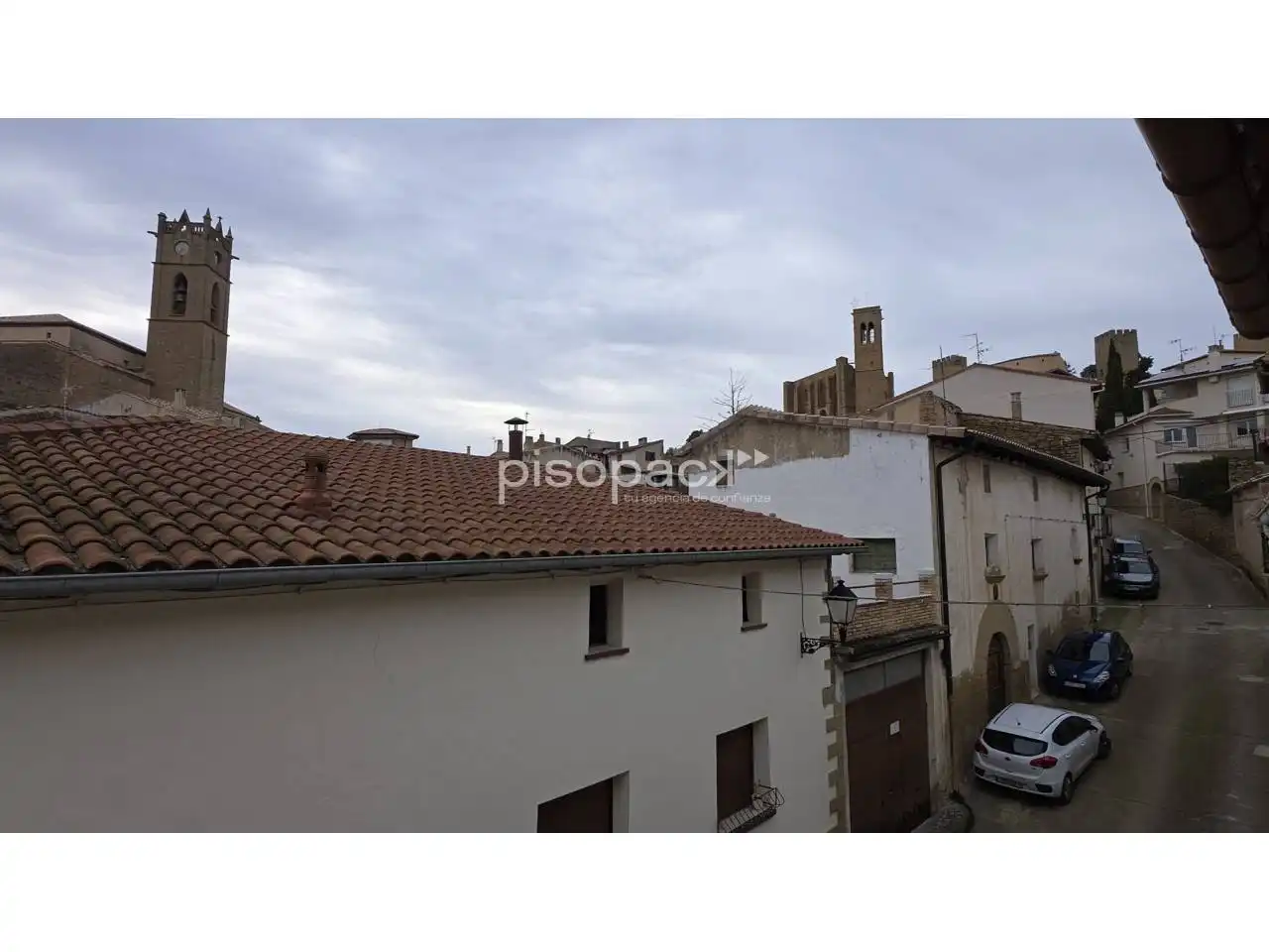 Vista exterior de Finca rústica en venta en Artajona con Calefacción, Parquet y Terraza