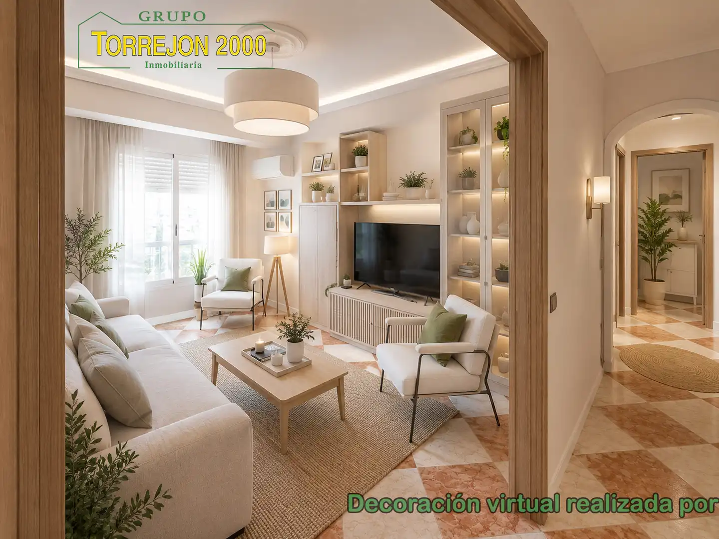 Sala de estar de Piso en venta en Torrejón de Ardoz con Calefacción