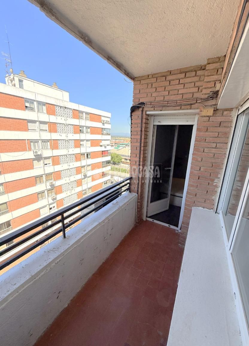 Bedroom of Flat for sale in  Madrid Capital  with Air Conditioner and Terrace
