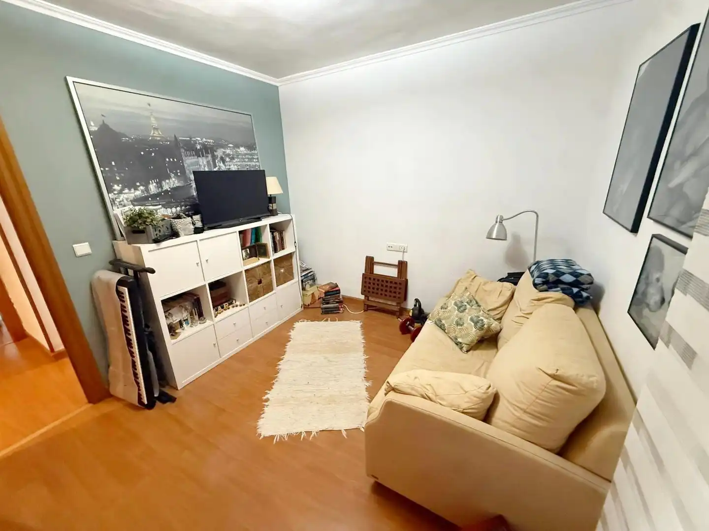 Sala d'estar de Pis en venda en Málaga amb Aire condicionat, Calefacció i Jardí privat