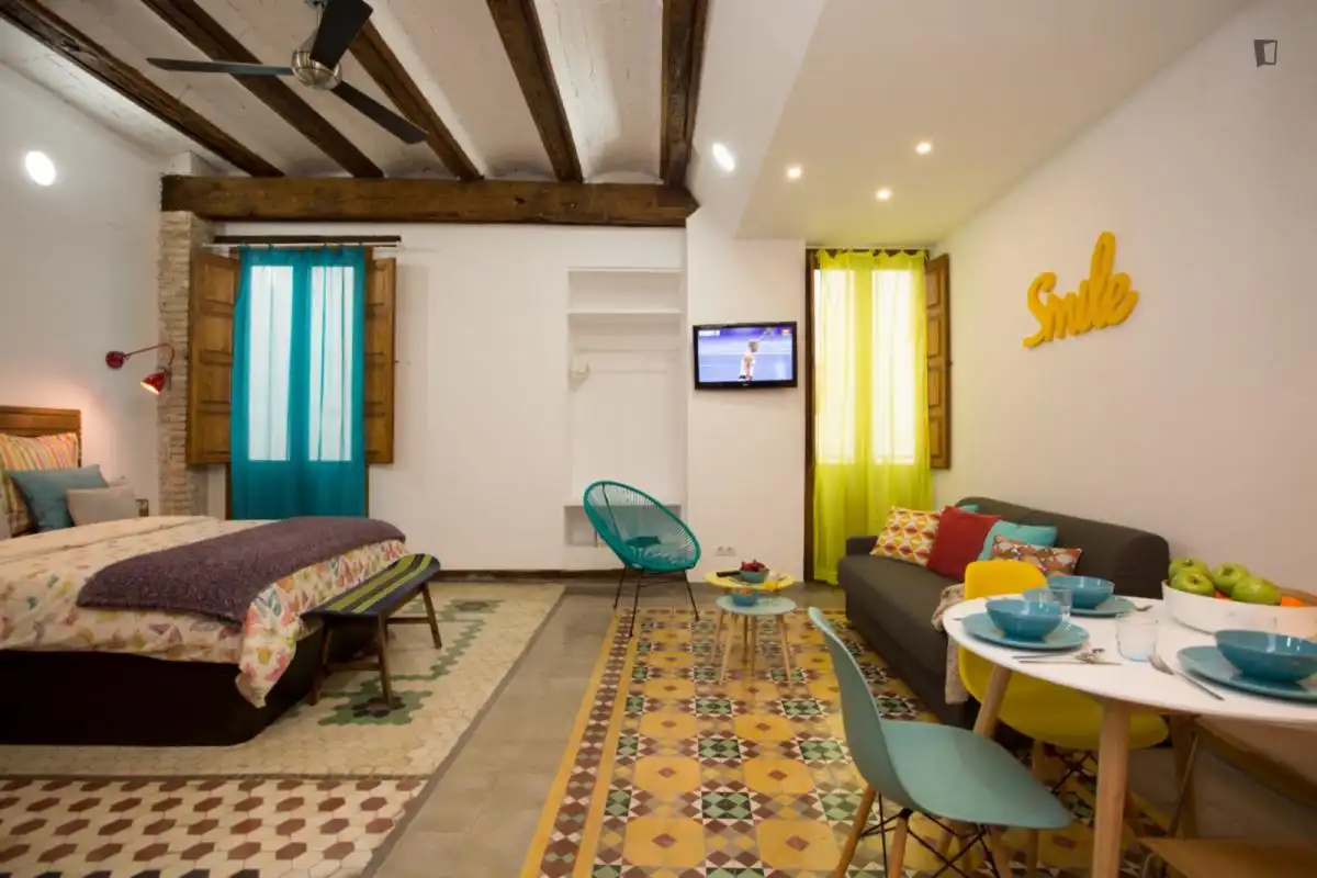 Estudio en alquiler en Ciutat Vella, imagen 4