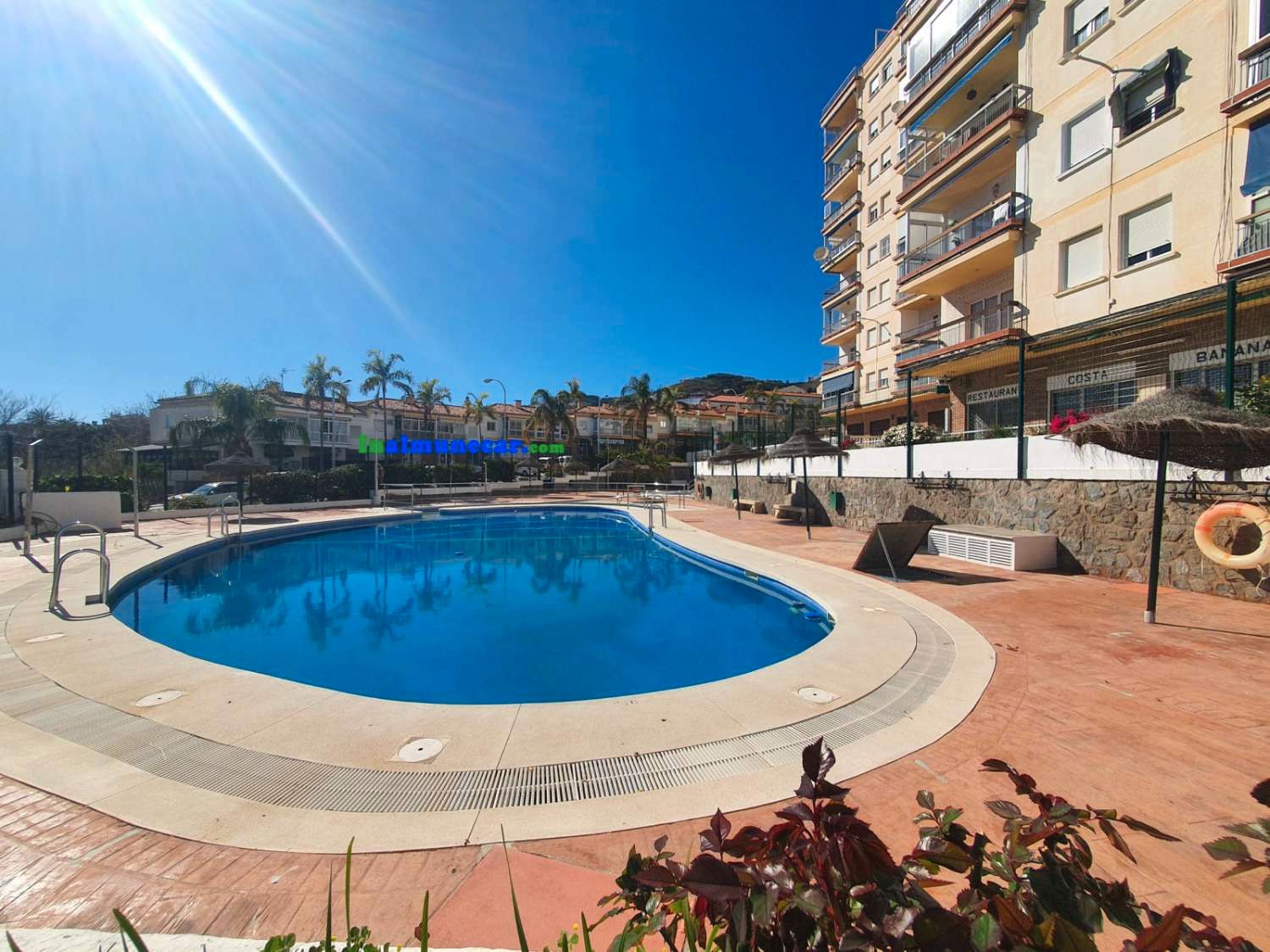 Exterior view of Flat for sale in Almuñécar  with Terrace and Swimming Pool