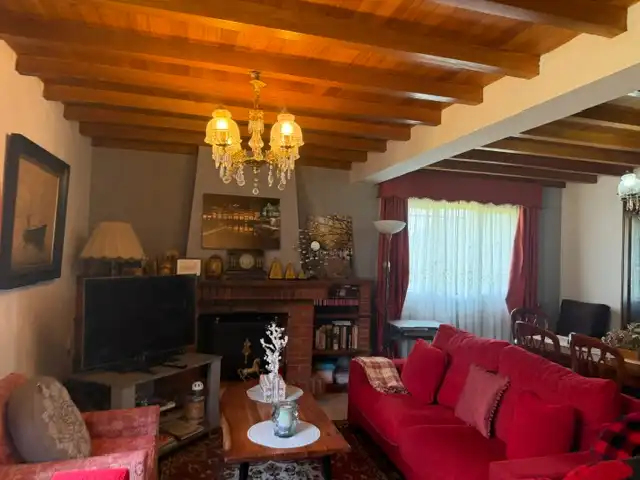 Wohnzimmer von Country house zum Verkauf in Trabada mit Heizung, Privatgarten und Terrasse