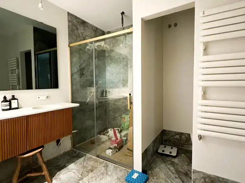 Bany de Casa o xalet de lloguer en Navacerrada amb Jardí privat, Parquet i Traster