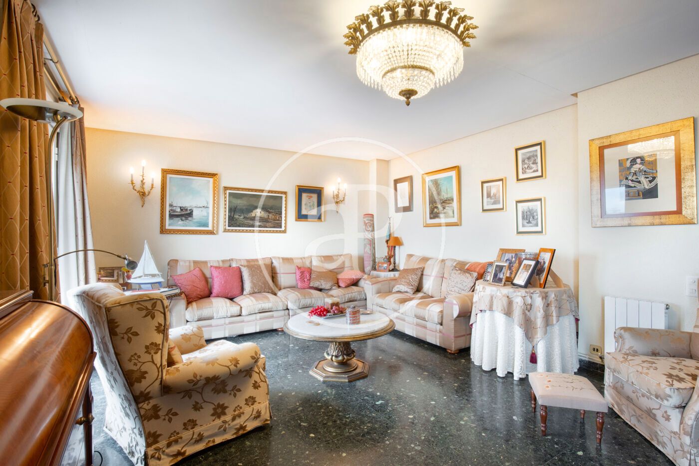 Sala de estar de Dúplex en venta en  Valencia Capital con Calefacción, Terraza y Trastero