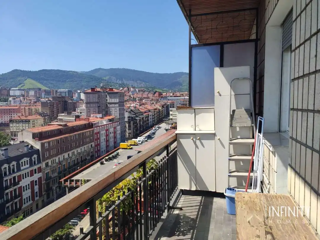 Terraza de Piso de alquiler en Bilbao  con Calefacción y Terraza