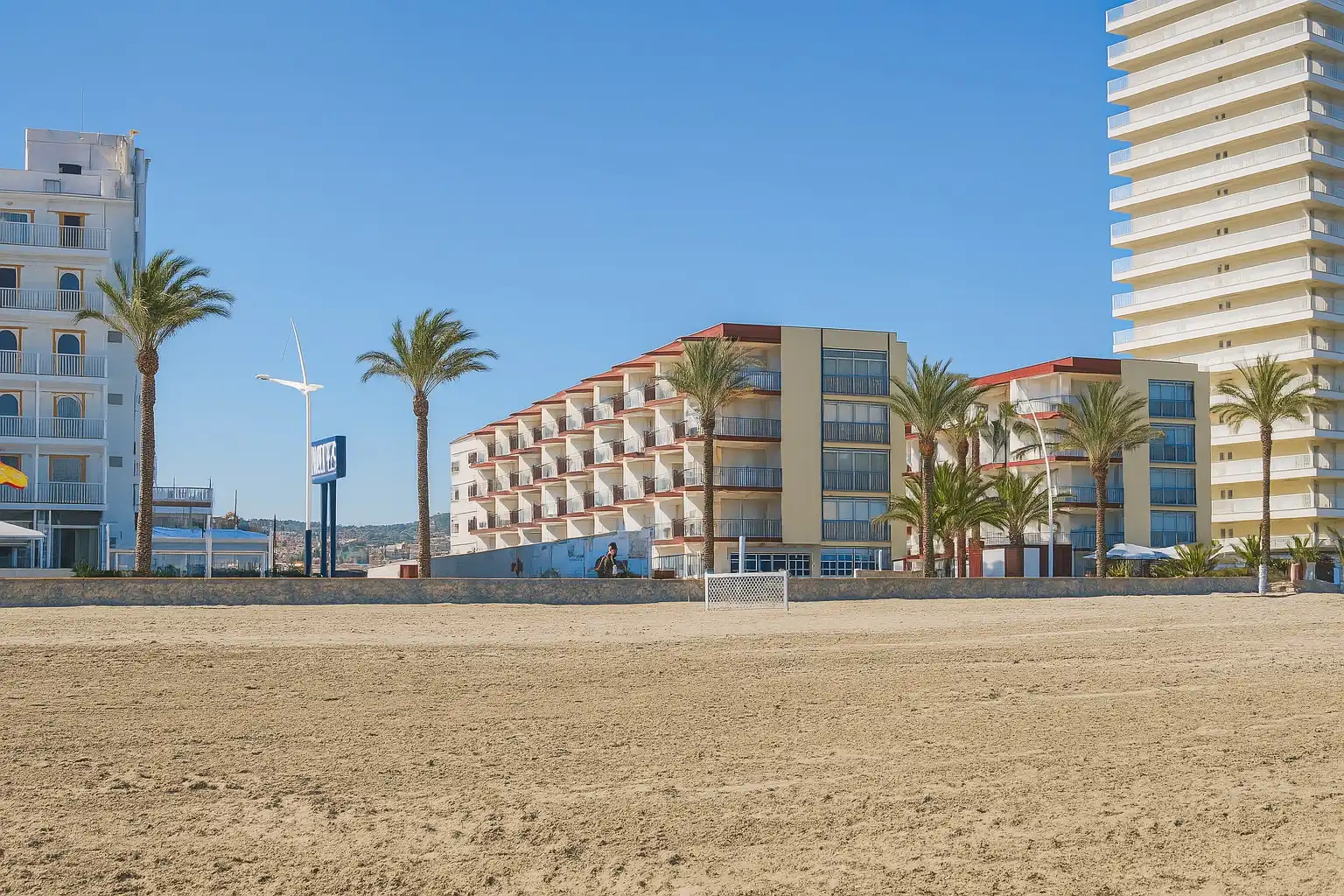 Vista exterior de Apartament de lloguer en Peñíscola / Peníscola amb Aire condicionat, Calefacció i Terrassa