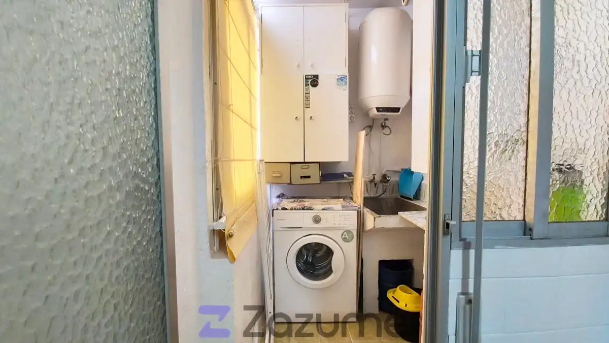 Kitchen of Flat for rent in Mazarrón  with Air Conditioner, Terrace and Furnished