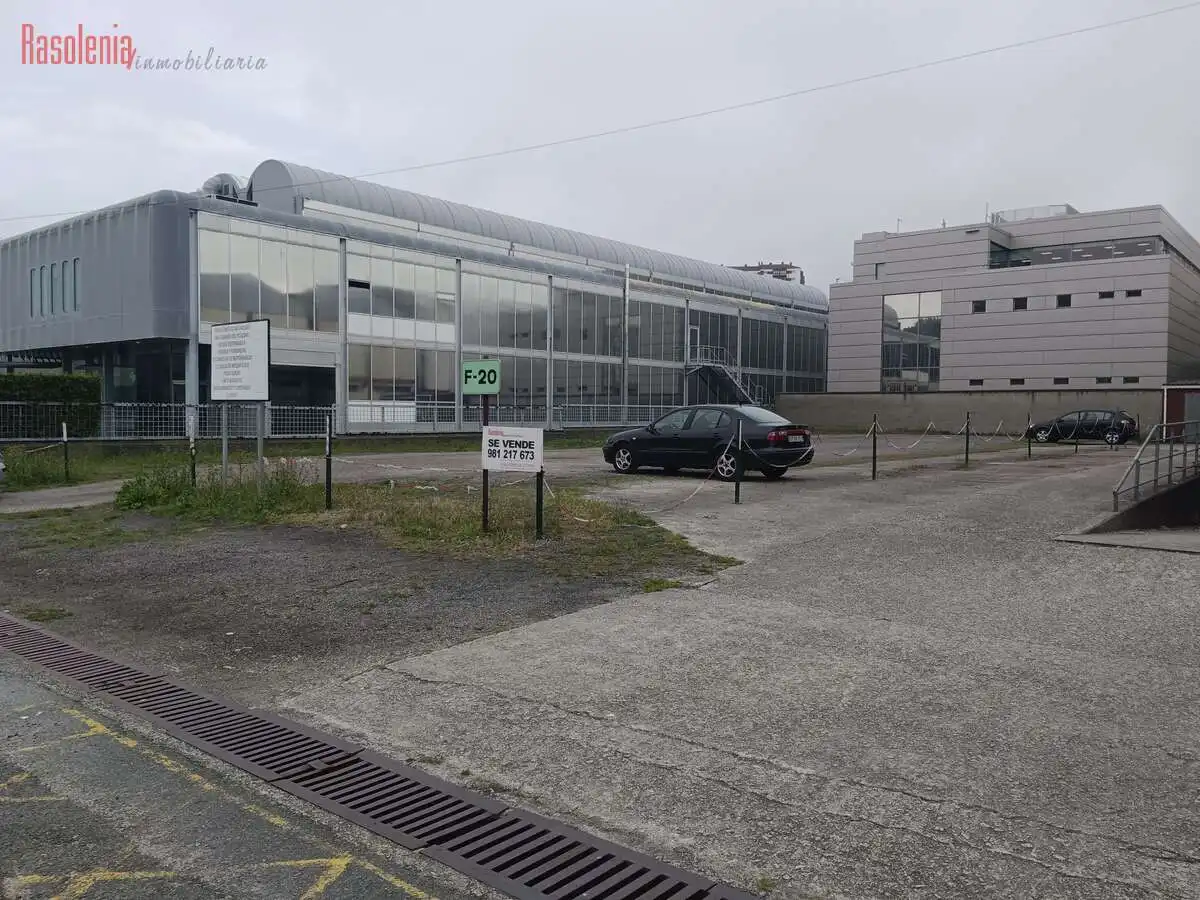 Vista exterior de Terreno industrial en venta en A Coruña Capital 