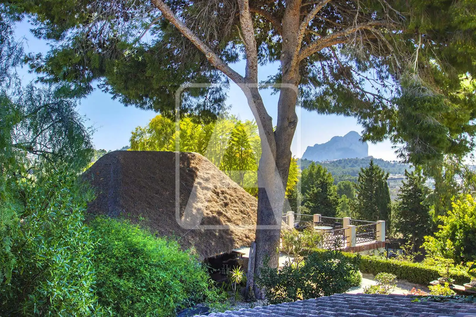 Jardí de Finca rústica en venda en Calpe / Calp amb Aire condicionat, Calefacció i Jardí privat