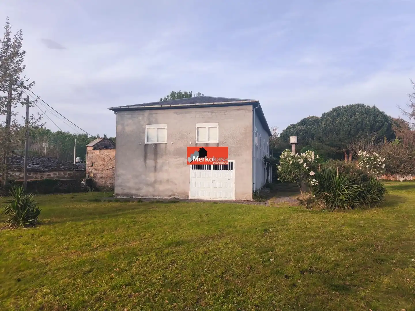 Vista exterior de Finca rústica en venta en O Corgo   con Jardín privado