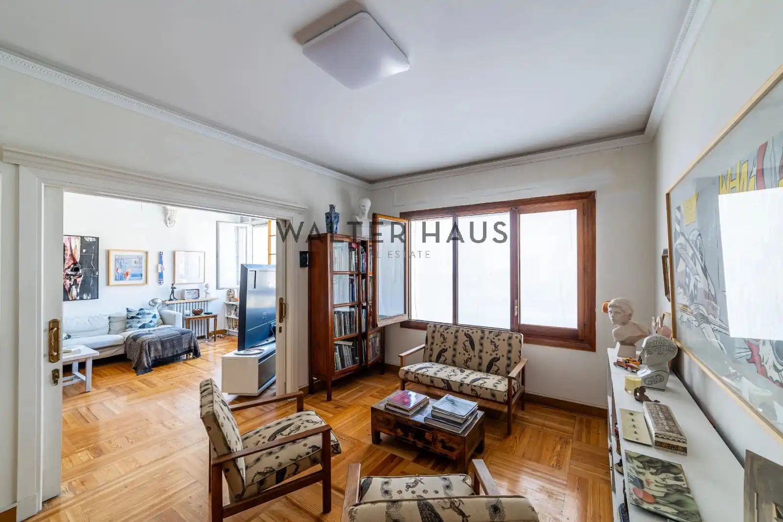 Sala de estar de Piso en venta en Madrid con Aire acondicionado, Calefacción y Terraza