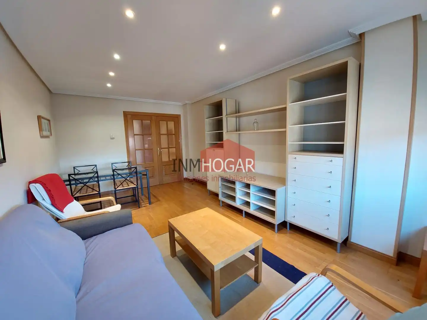 Living room of Flat for rent in Ávila  with Heating, Terrace and Furnished