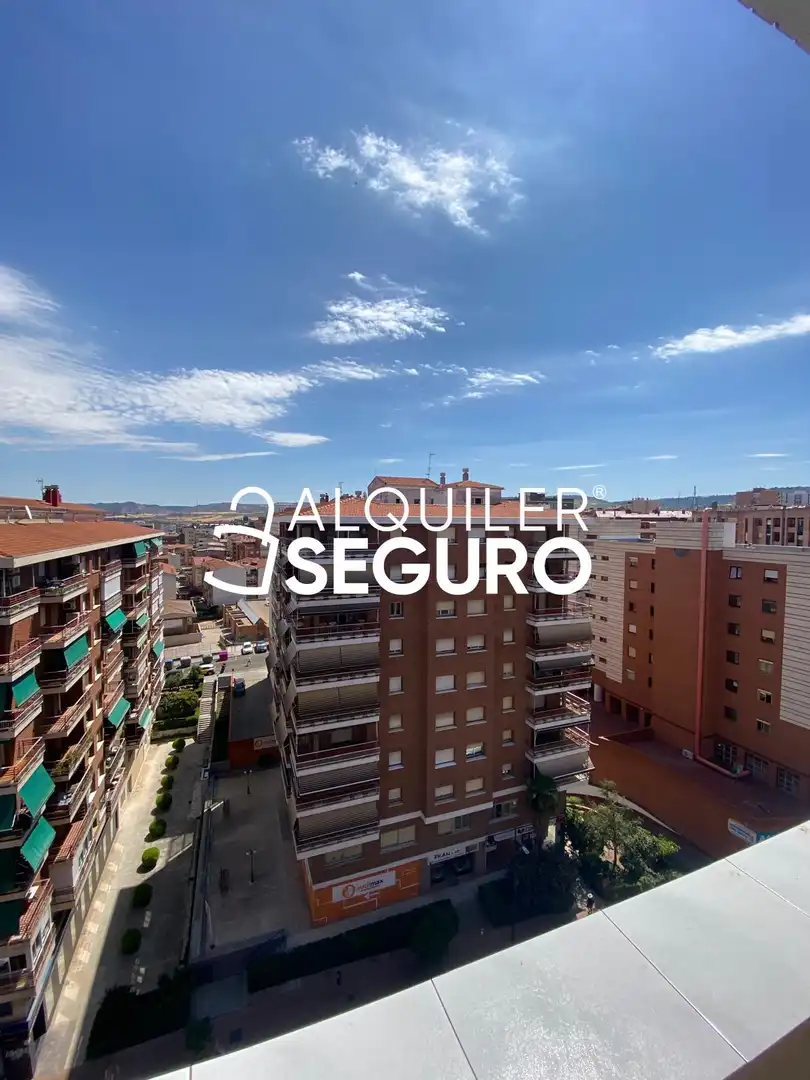 Exterior view of Flat for rent in Guadalajara  with Air Conditioner, Heating and Terrace