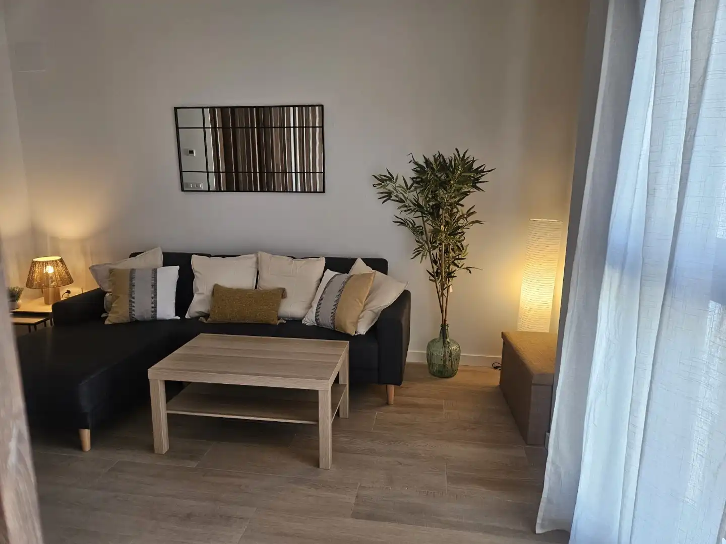 Wohnzimmer von Wohnung zur Miete in Sevilla mit Klimaanlage, Möbliert und Waschmaschine