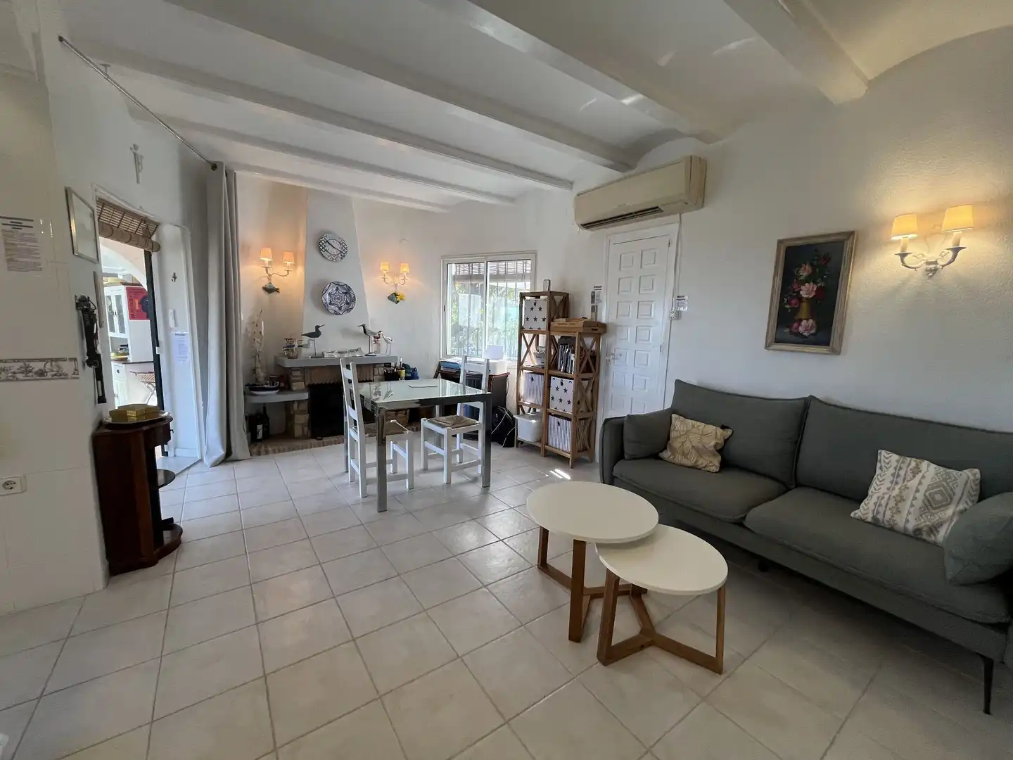 Living room of Houses for sale in Dénia  with Air Conditioner, Heating and Private garden