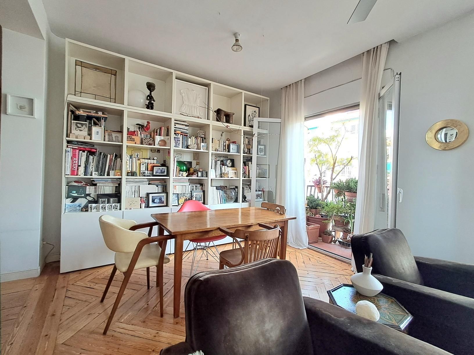 Dining room of Flat for sale in  Madrid Capital  with Heating and Balcony