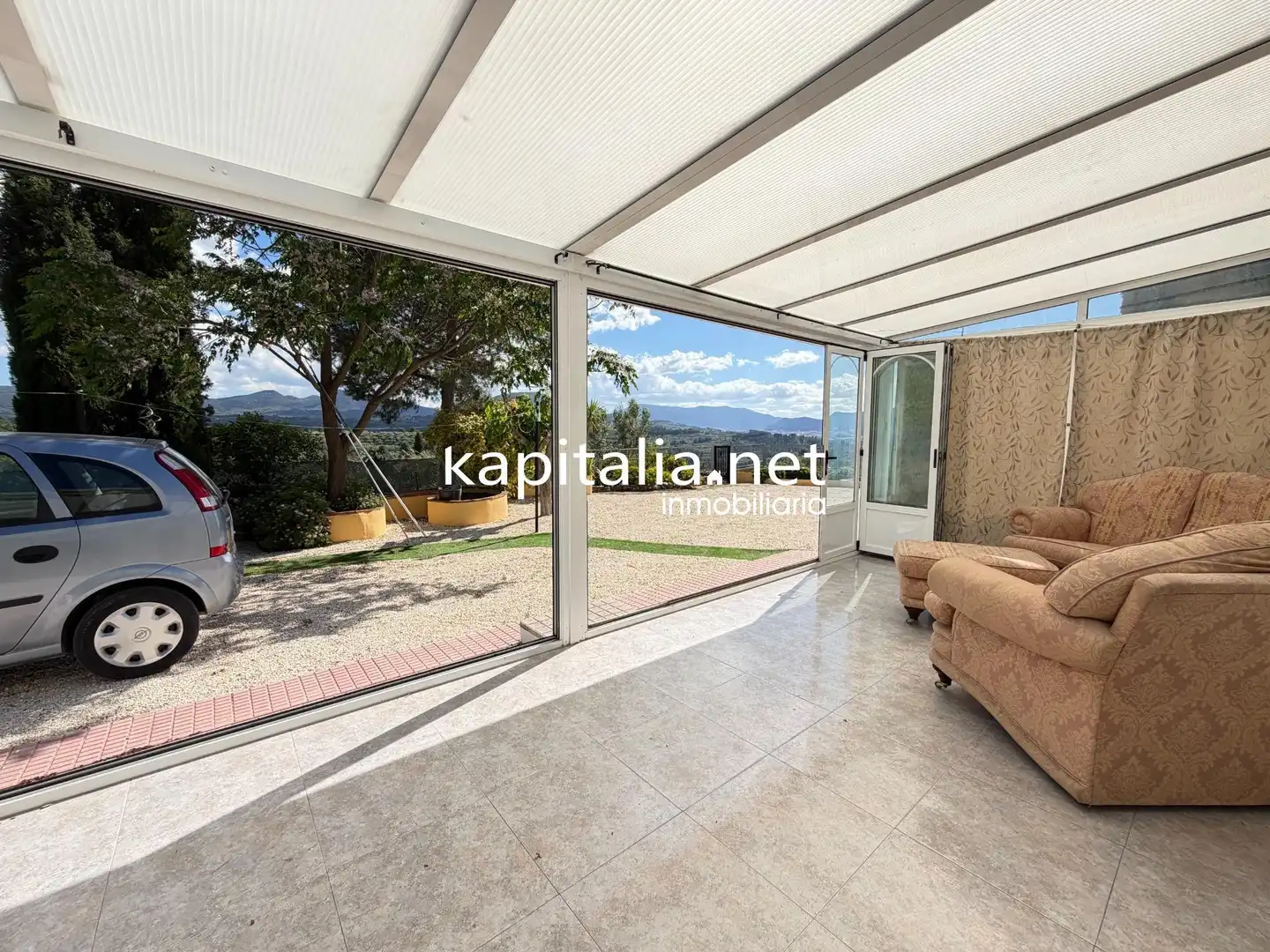 Garden of Houses for sale in Millena  with Heating, Terrace and Swimming Pool