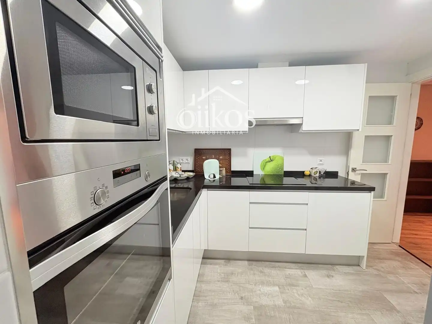 Küche von Wohnung zum Verkauf in Salamanca mit Heizung, Parkett und Balkon