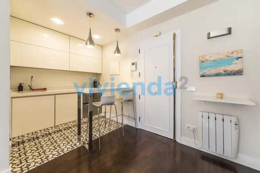 Küche von Wohnung zur Miete in Madrid mit Klimaanlage und Heizung