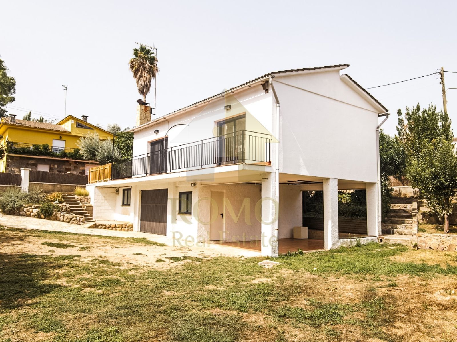 Vista exterior de Casa o xalet de lloguer en Santa Eulàlia de Ronçana amb Aire condicionat, Calefacció i Jardí privat