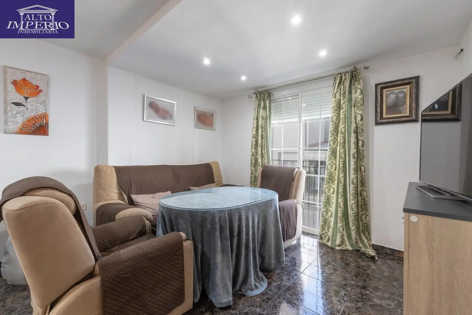 Sala d'estar de Pis en venda en Zaidín
