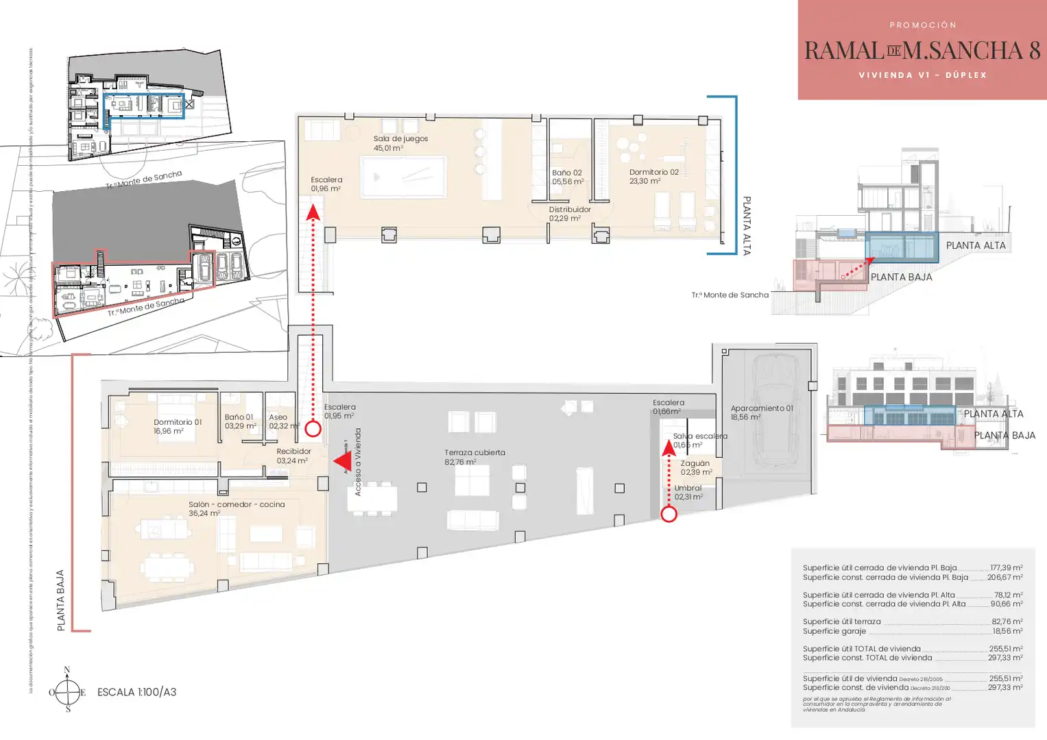 New build Duplex with pool for sale in Calle Monte de Sancha 26, imagen 3