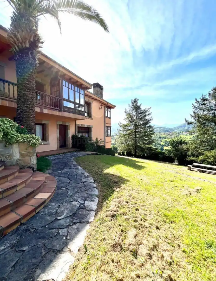 Vista exterior de Casa o chalet en venta en Piloña con Calefacción y Jardín privado