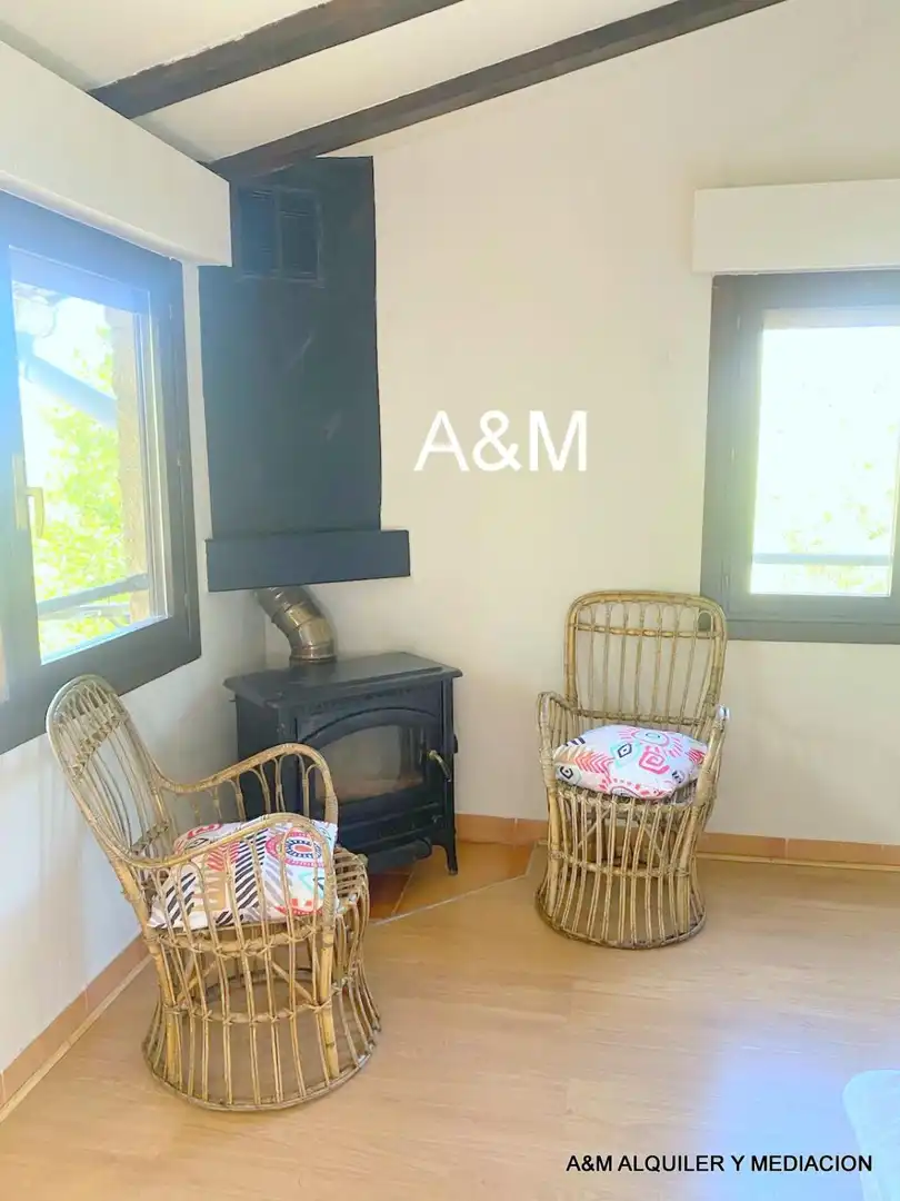 Sala d'estar de Casa o xalet de lloguer en Vitoria - Gasteiz amb Calefacció i Terrassa