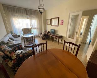 Dining room of Flat to rent in Badajoz Capital  with Heating, Terrace and Furnished