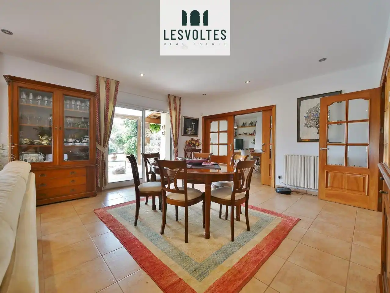 Dining room of Houses for sale in Mont-ras  with Air Conditioner, Heating and Private garden