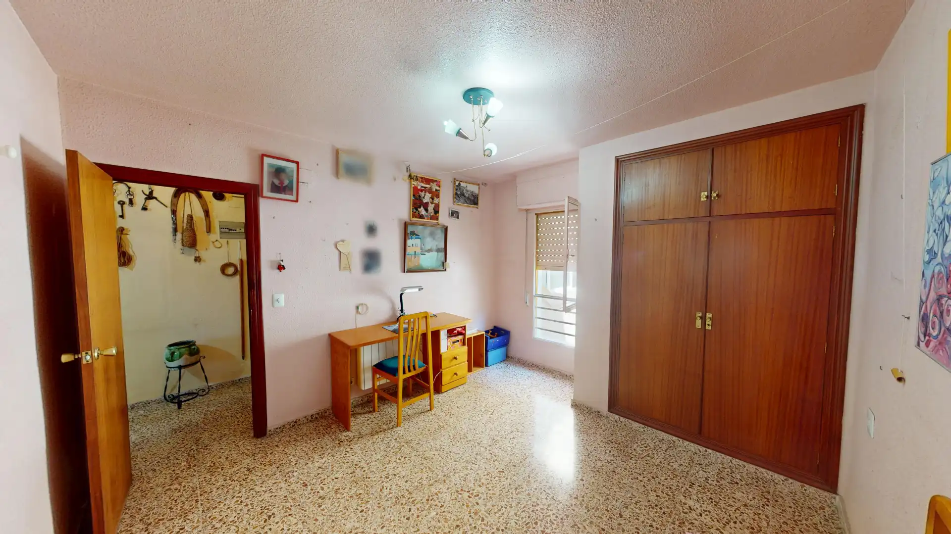 Bedroom of Flat for sale in Elche / Elx  with Furnished and Balcony
