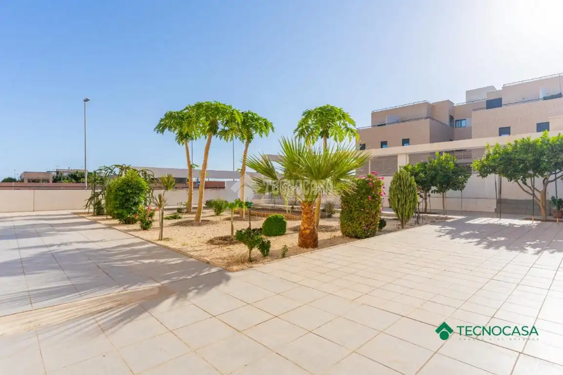Garten von Wohnung zum Verkauf in Vícar mit Klimaanlage, Parkett und Terrasse