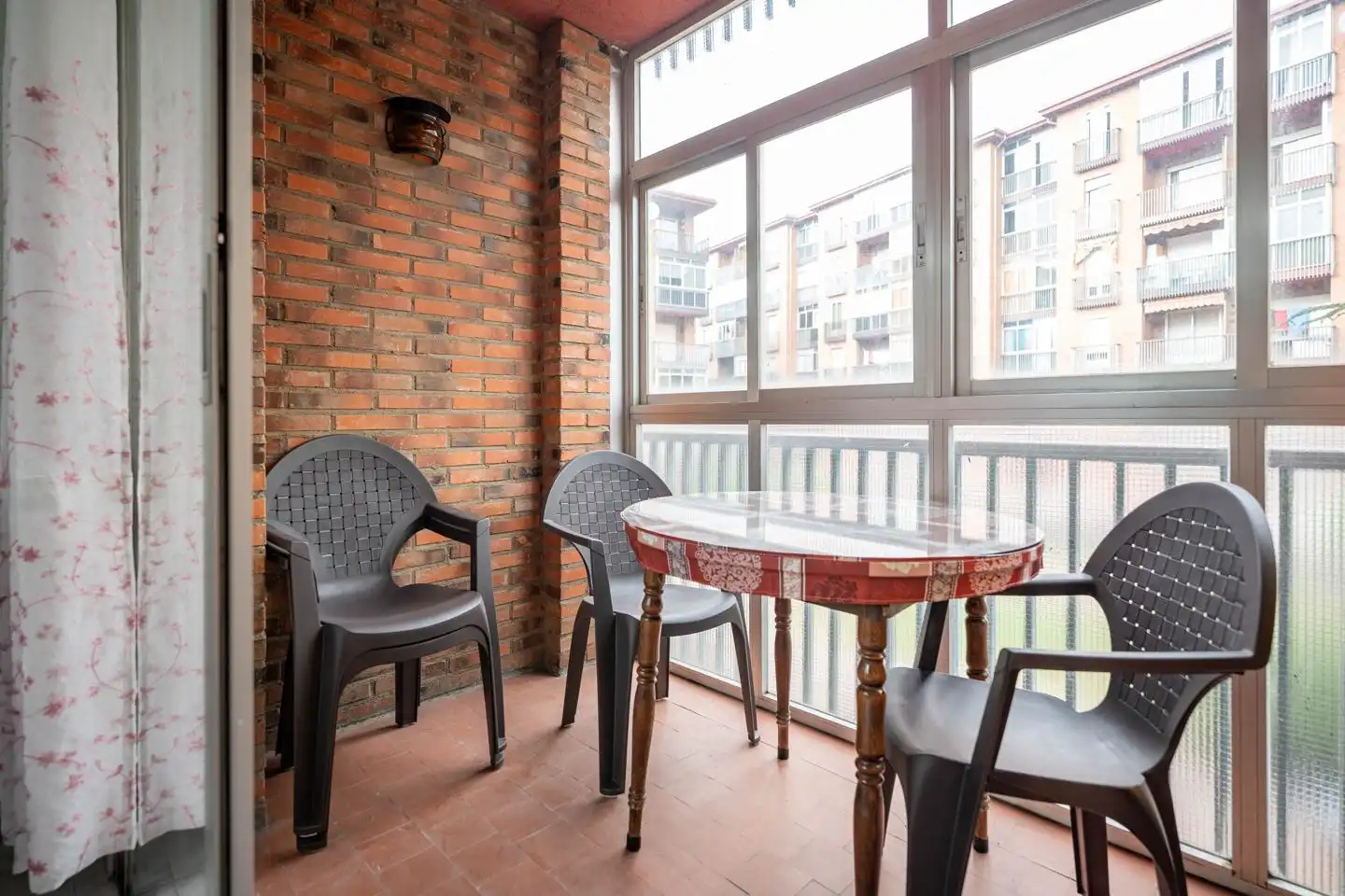 Terraza de Piso de alquiler en Ávila con Calefacción y Amueblado