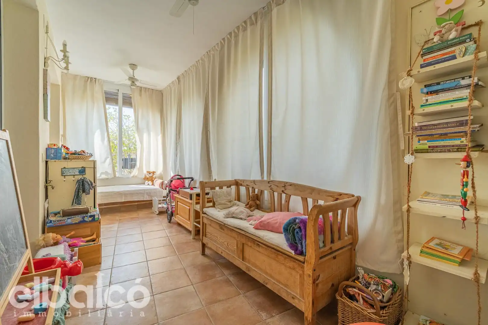 Schlafzimmer von Haus oder Chalet zum Verkauf in La Pobla de Montornès   mit Privatgarten, Terrasse und Abstellraum