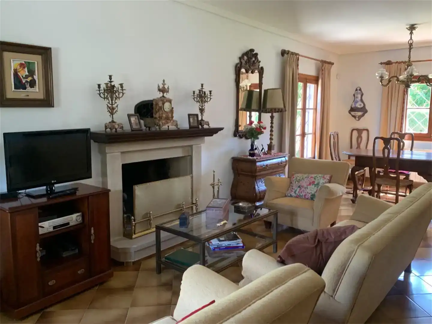 Sala d'estar de Casa o xalet en venda en Viana de Cega