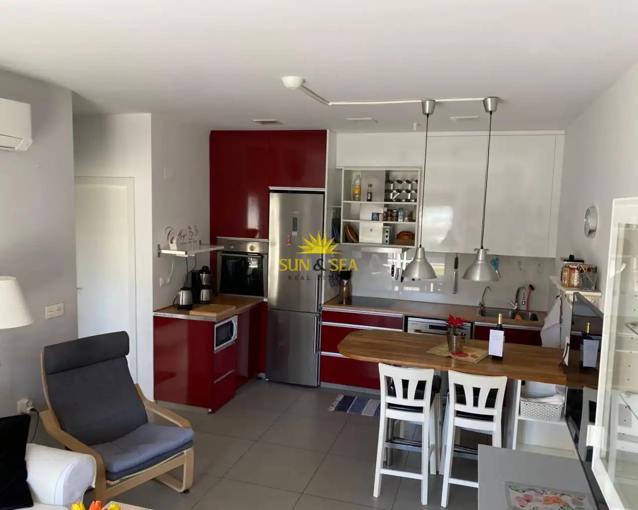 Kitchen of Houses for rent in Pilar de la Horadada  with Air Conditioner, Heating and Terrace