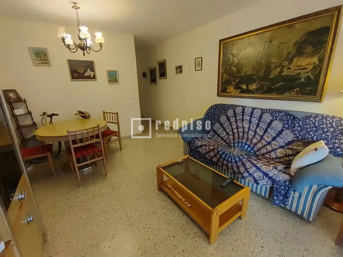 Living room of Flat for rent in Rincón de la Victoria  with Furnished