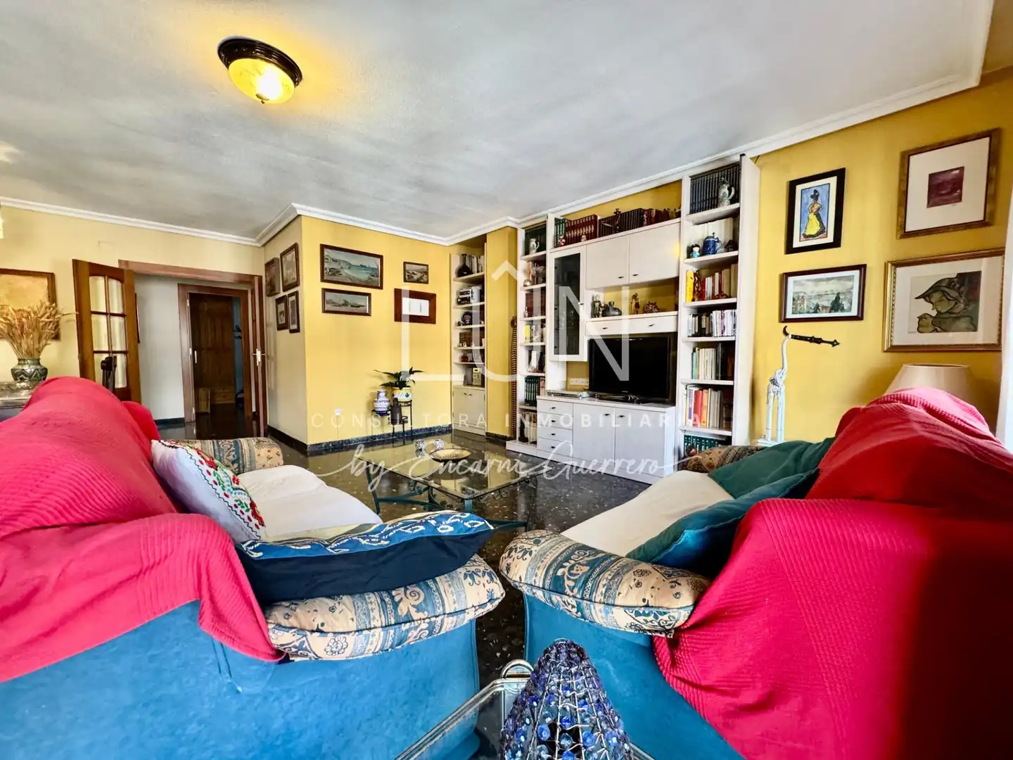 Wohnzimmer von Wohnung zum Verkauf in Molina de Segura mit Klimaanlage, Terrasse und Balkon