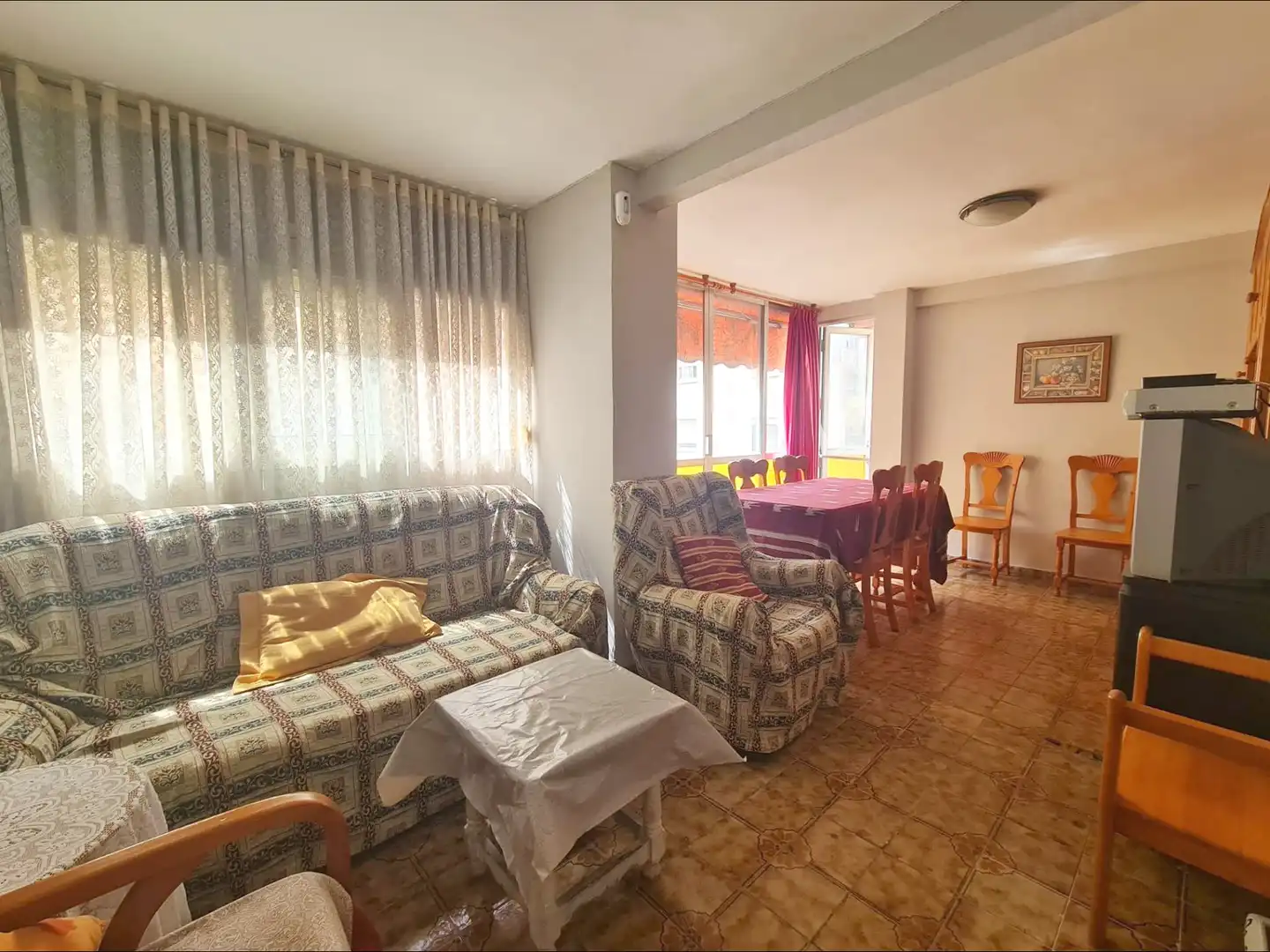 Sala d'estar de Apartament en venda en Benidorm amb Terrassa, Moblat i Alarma