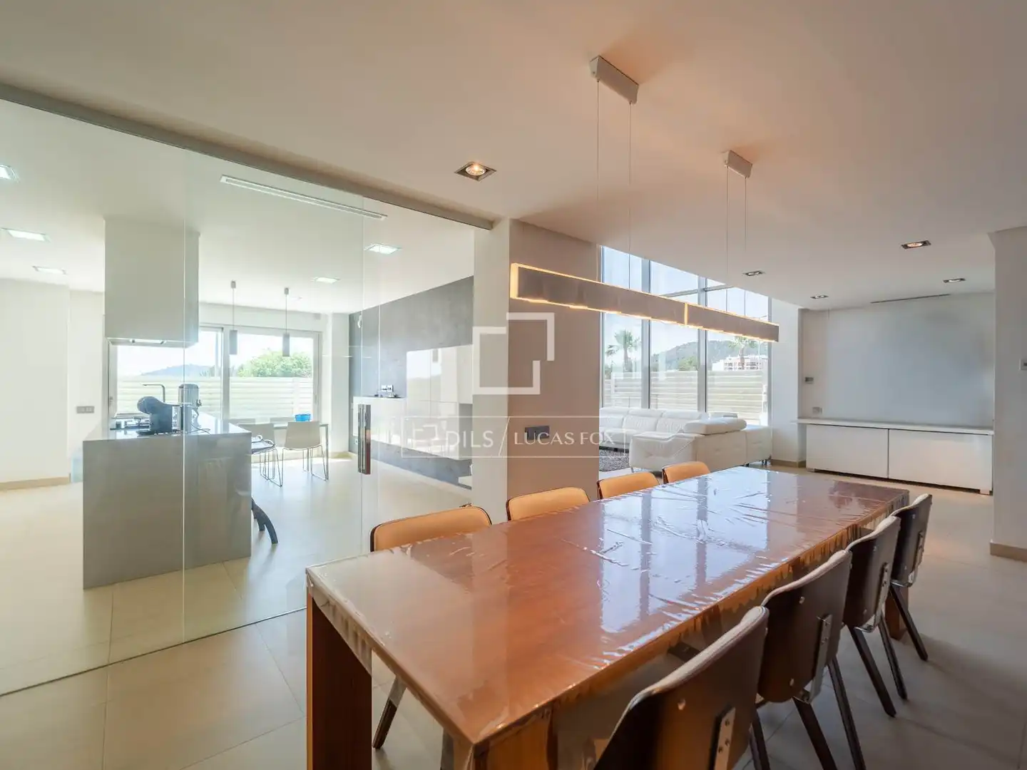 Comedor de Casa o chalet en venta en La Vall d'Uixó con Aire acondicionado, Calefacción y Jardín privado