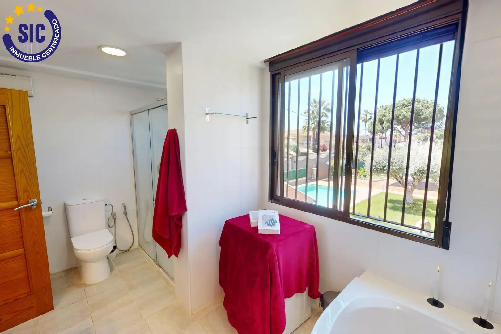 Baño de Casa o chalet en venta en Benicasim / Benicàssim con Aire acondicionado, Jardín privado y Terraza