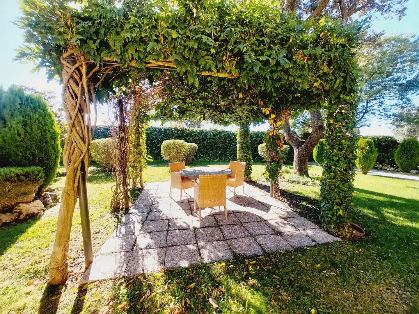 Garden of Houses for rent in Ciudalcampo  with Heating, Private garden and Terrace
